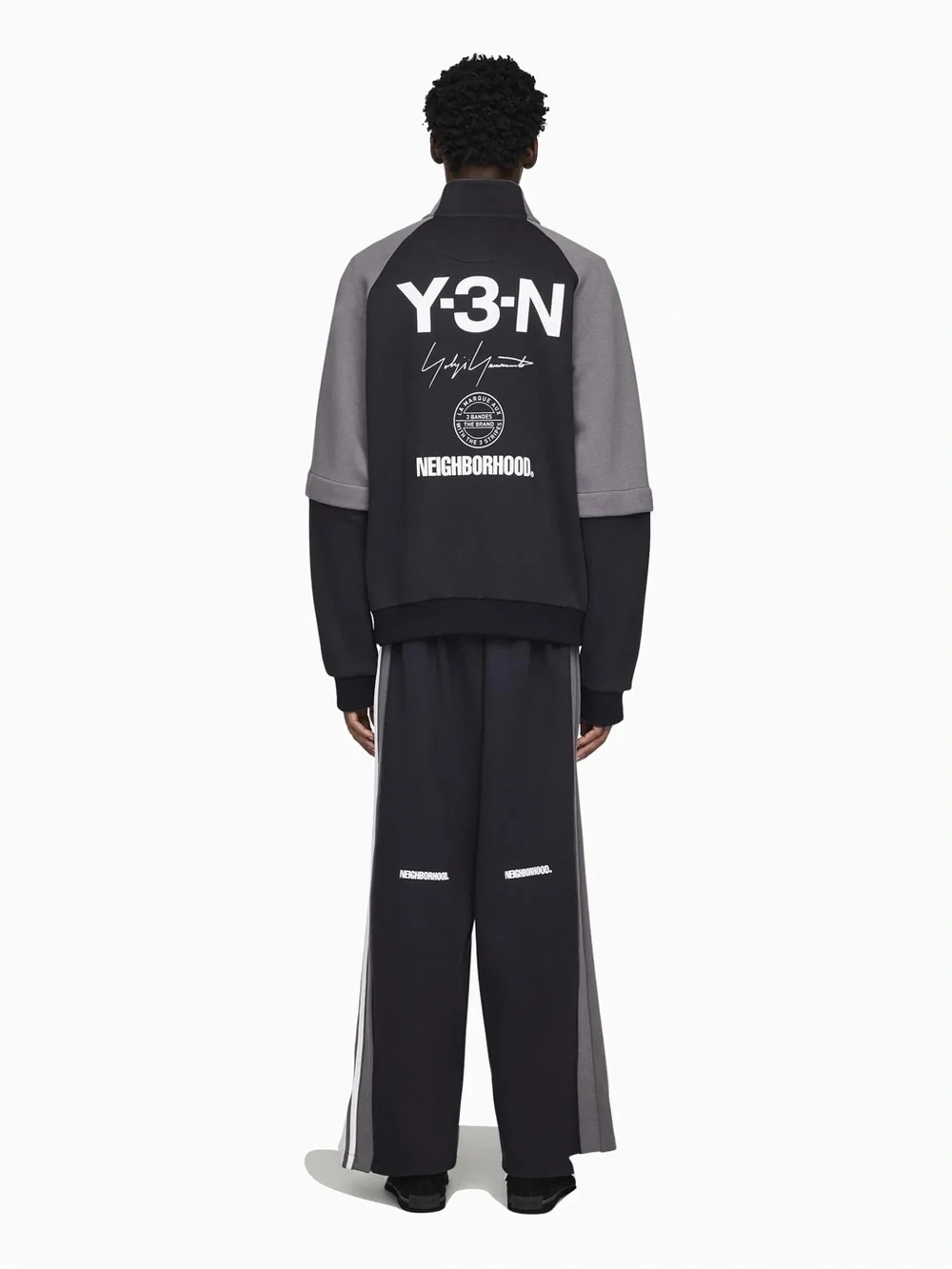 Y-3 Yohji Yamamoto NEIGHBORHOOD Adidas Sweatpants Men XXS BAGGY CROPPED Tearaway